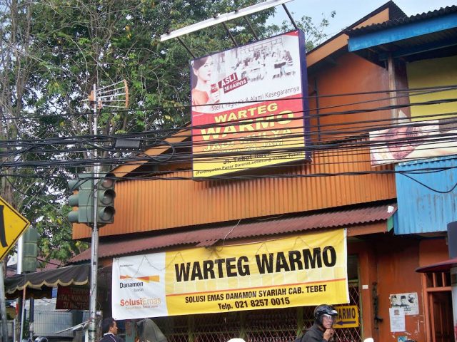 Warteg warmo berdiri dari tahun 70'an