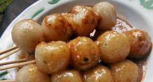 Cilok bumbu kacang wong tegal