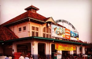 Stasiun Kota Tegal sebelum pemugaran