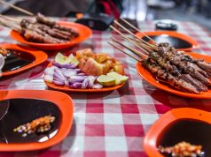 makanan khas Tegal - sate kambing muda balibul